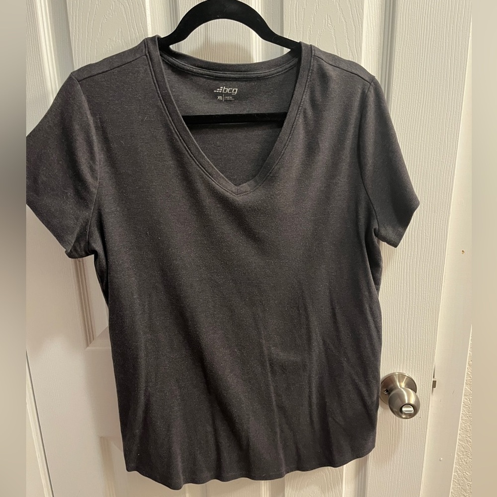 Dark gray BCG xl vneck t-shirt